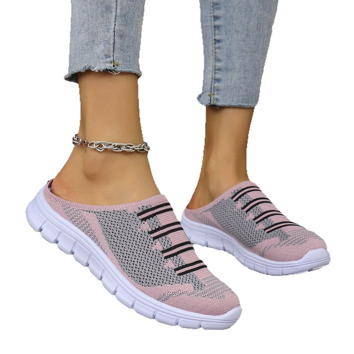 Dame åndbare Slip-On sneakers med elastiske indlæg og fleksibelt design Stilla