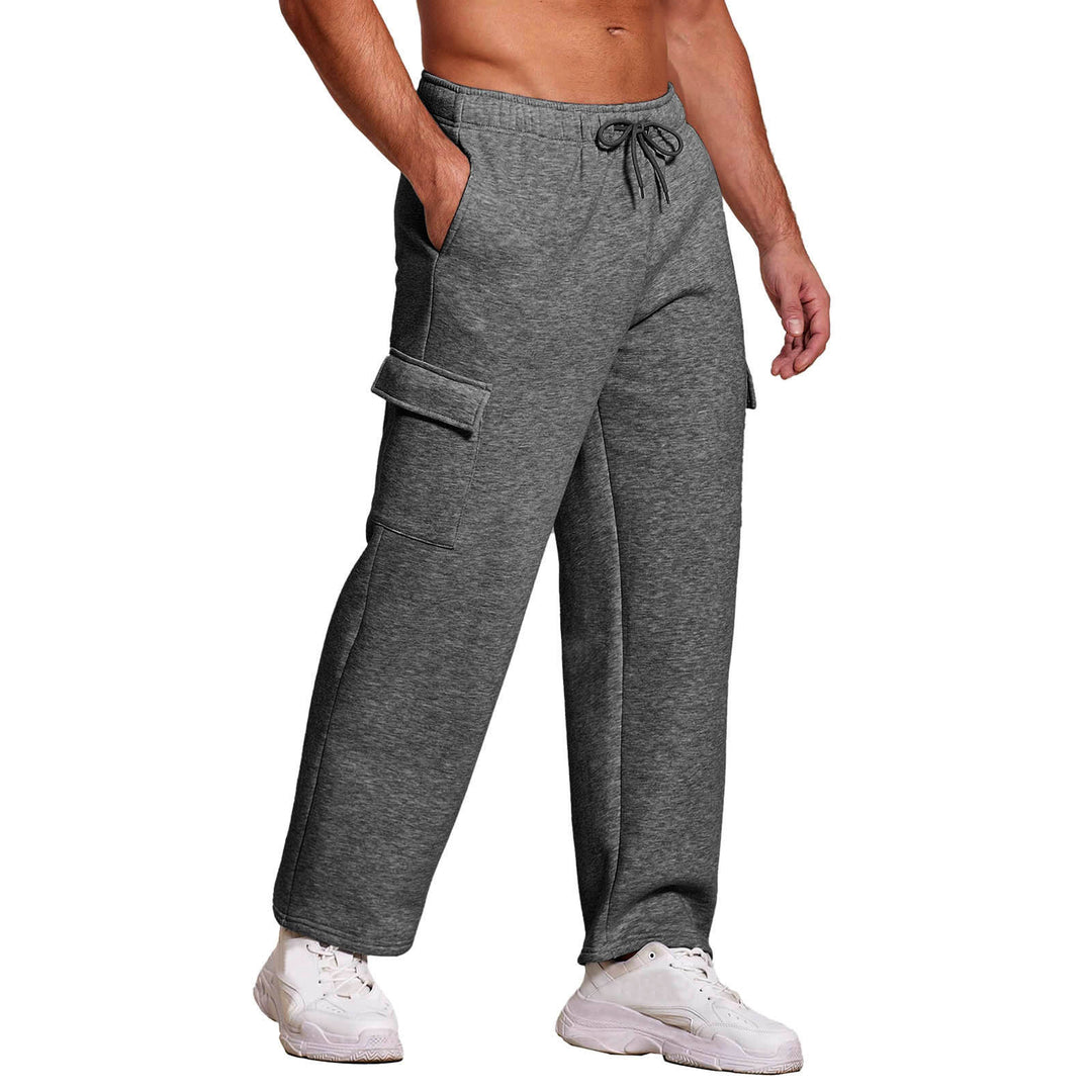 Dame nan bløde Cargo-Joggingbukser med snor og sidelommer Skovae