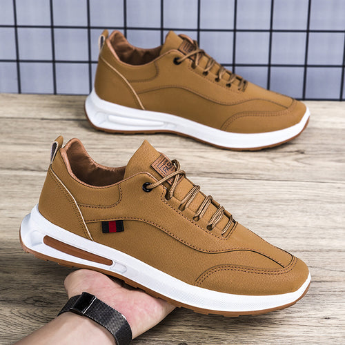 Herrer Sporty Sneakers med innovativt støddæmpningssystem og åndbart overdækning Stilla