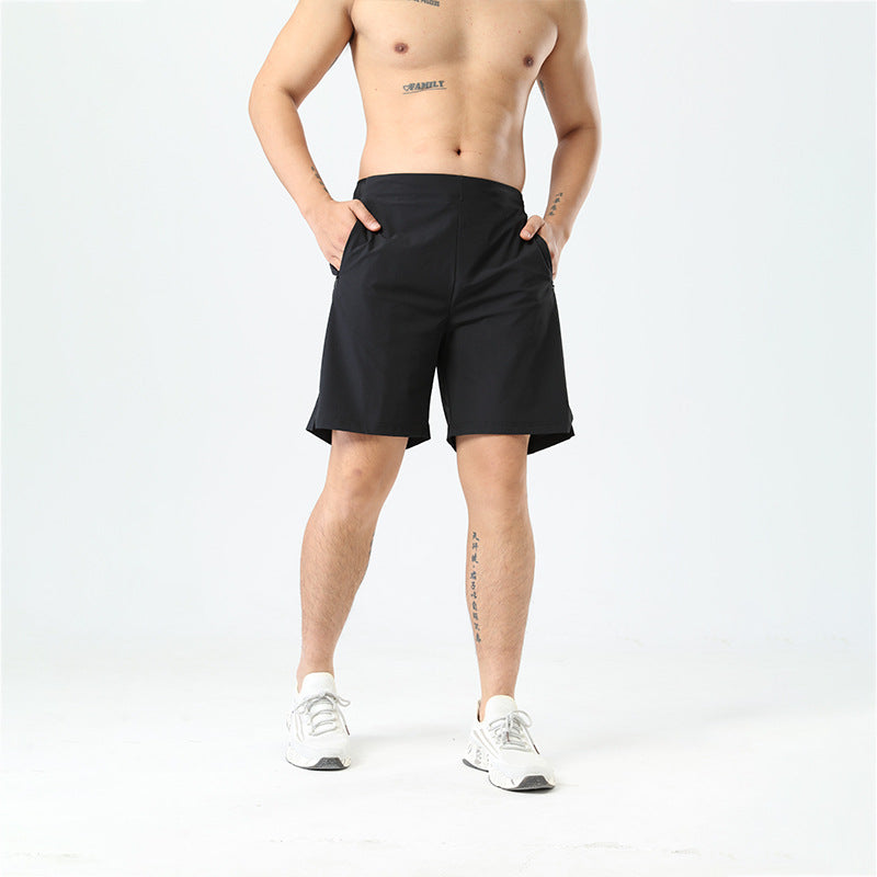 Herrer let sports shorts med praktiske lommer Stilla