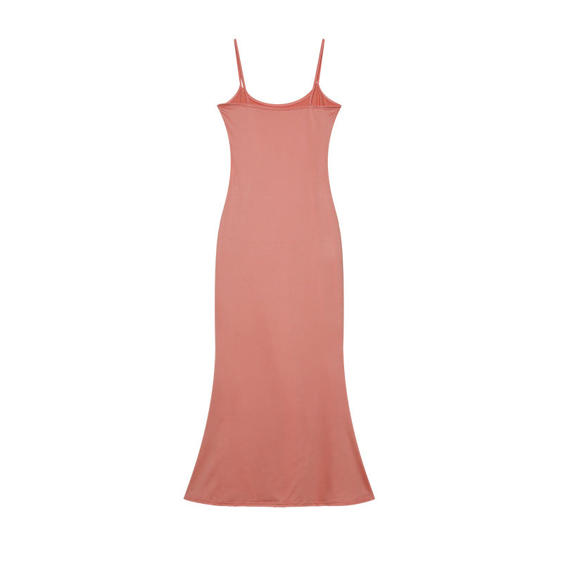 Dame Elegant Slip Maxi Kjole Stilla