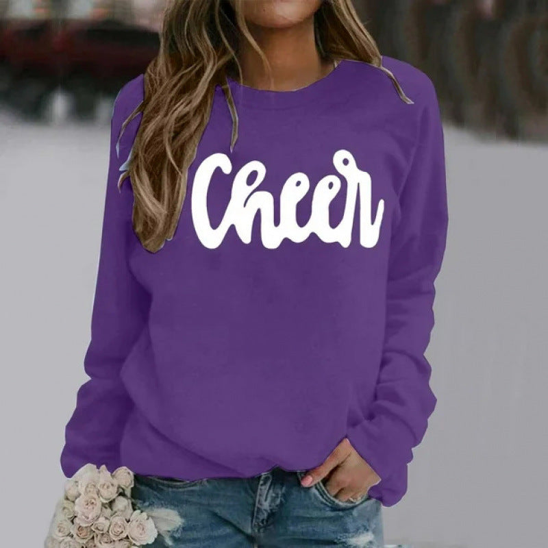 Kvinders sweatshirt med originalt print Skovae