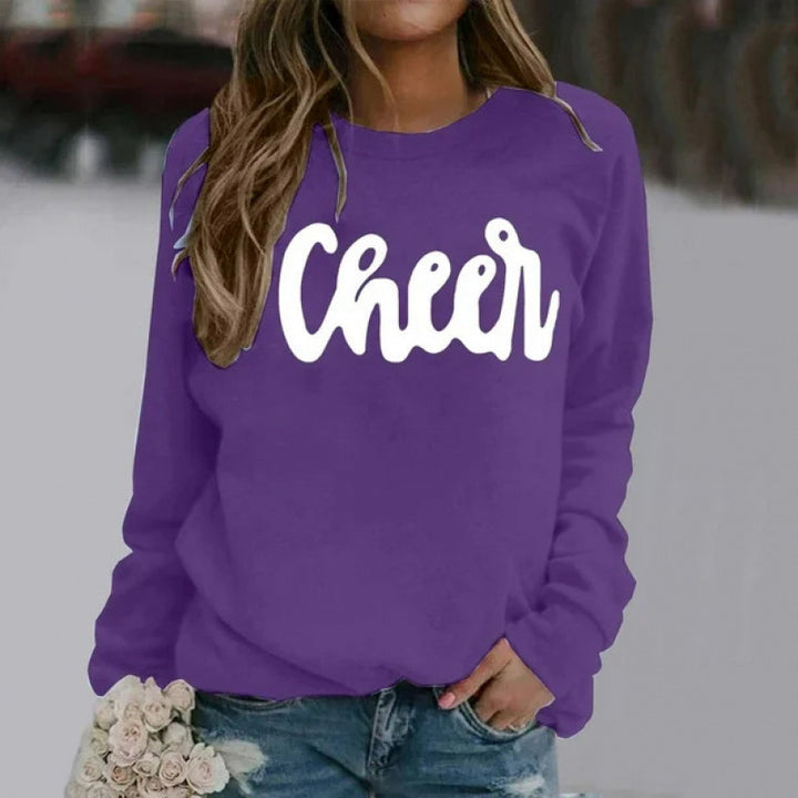 Kvinders sweatshirt med originalt print Skovae