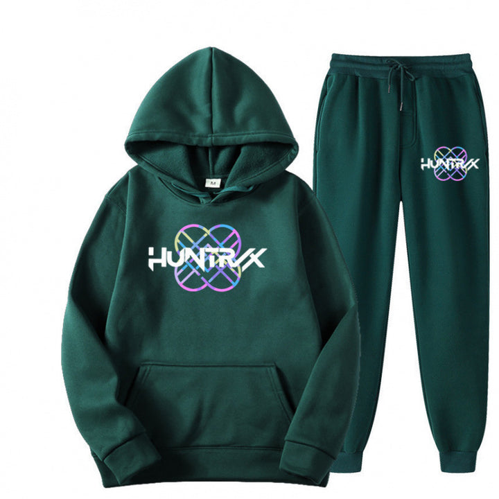 Dame tracksuit med moderne grafisk design og casual fit Skovae