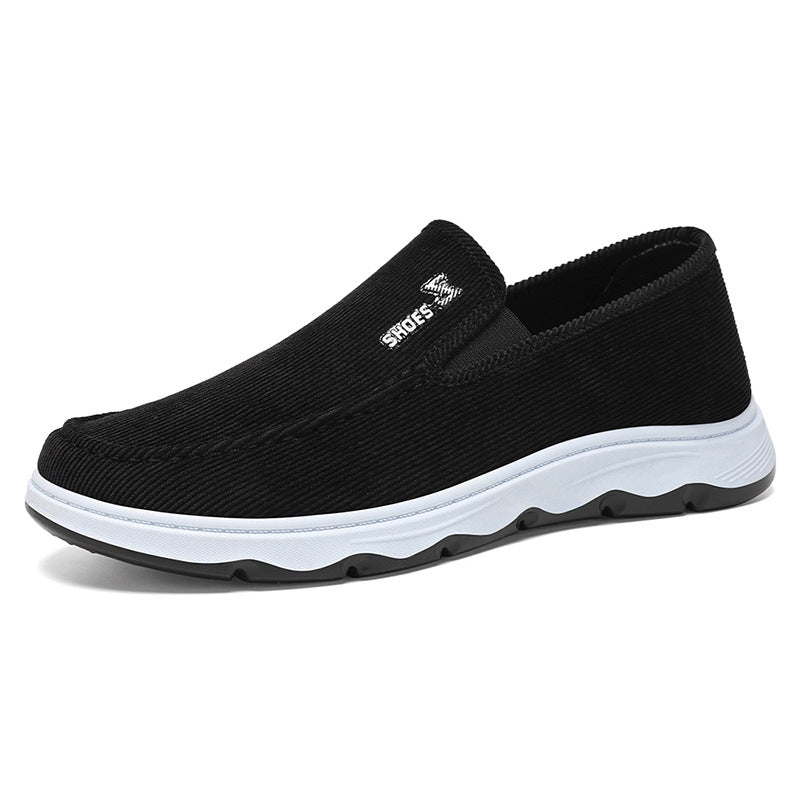 Herre Behagelige Slip-On Fritidssko med skridsikker sål og åndbart overmateriale Stilla