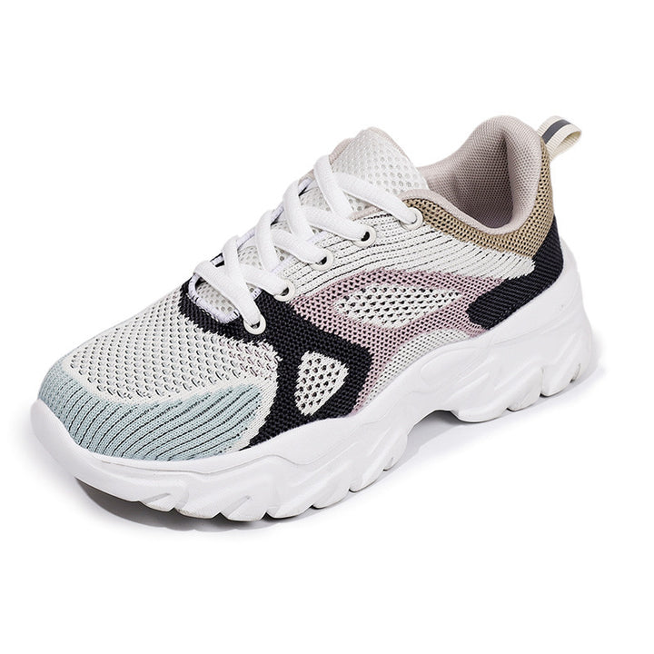 Herrer åndbare letvægts sport sneakers med unikt mesh-design Stilla