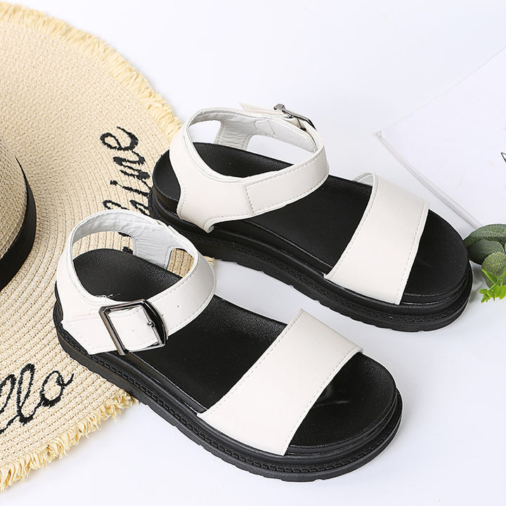 Dame Behagelige og moderne sandaler med justerbar lukning Stilla