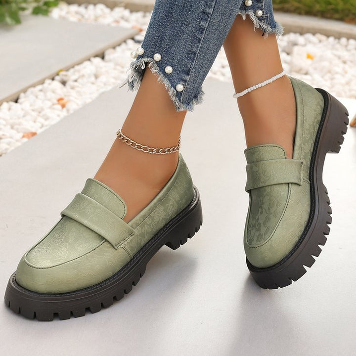 Dame loafers med robust profil og elegant design Stilla