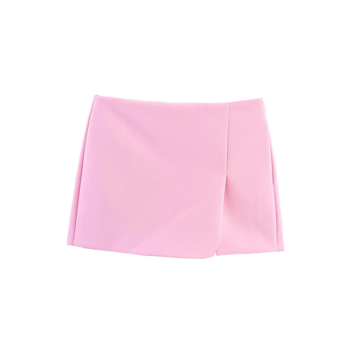 Dame mini nederdel med eksklusiv snit og elegant drapering Skovae