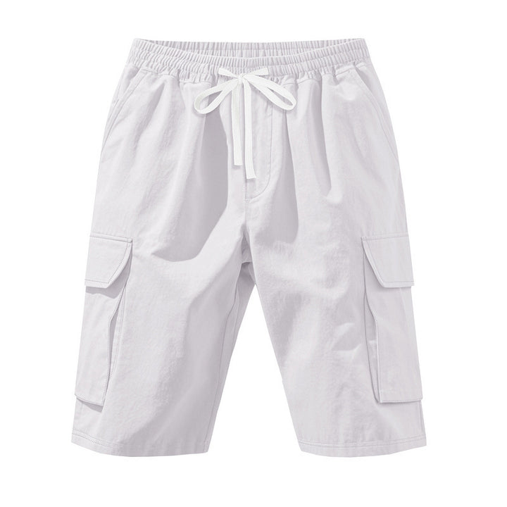 Dame Cargo Shorts med sidelommer og elastisk talje Stilla