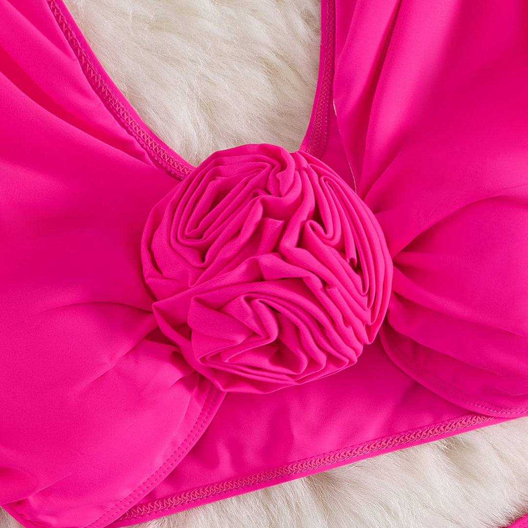 Dame bikini-sæt med innovativ overdel og elegante lange ærmer Stilla