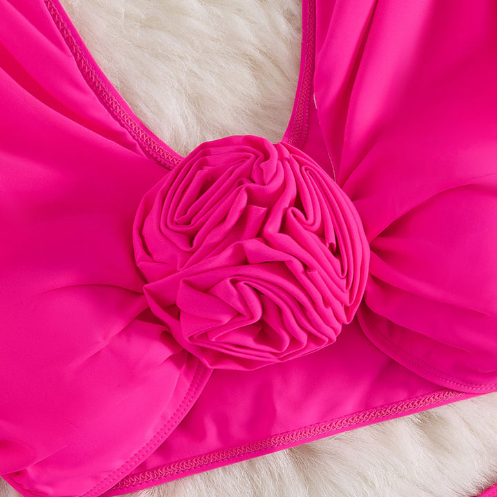Dame bikini-sæt med innovativ overdel og elegante lange ærmer Stilla