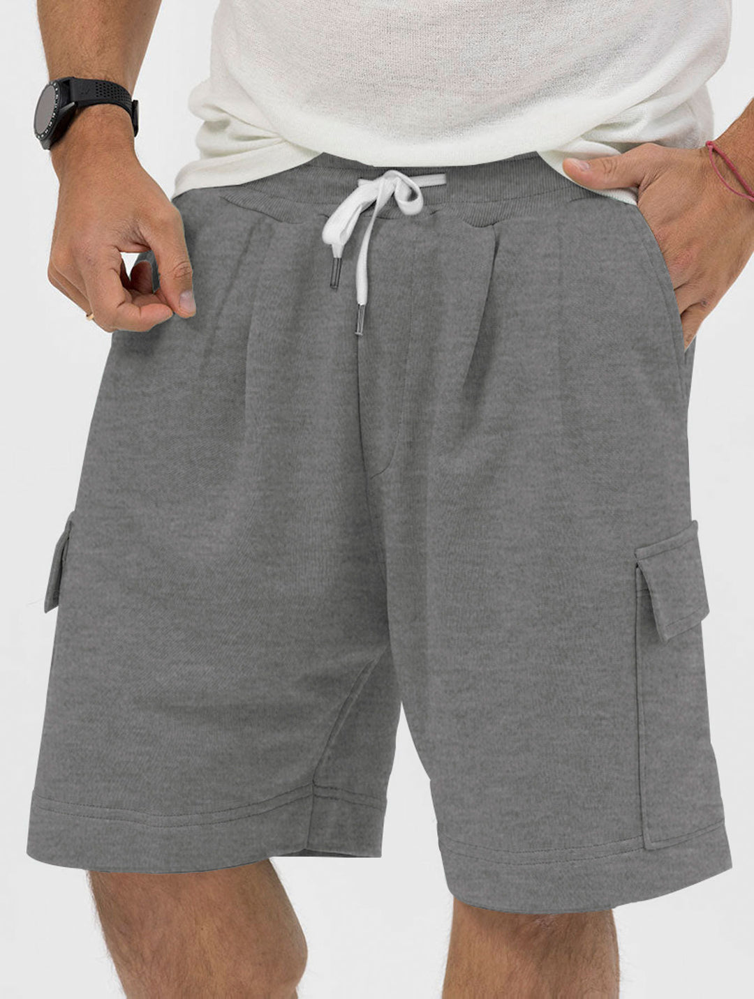 Herrer Sporty Shorts med praktiske lommer Stilla