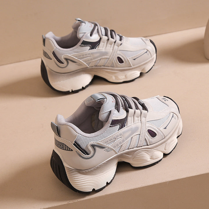 Dame Sporty Løbesneakers med dæmpende teknologi og åndbart overmateriale Stilla