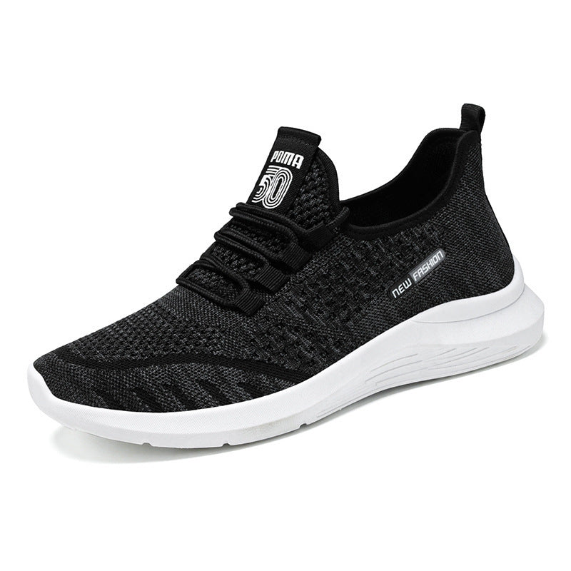 Dame Sporty Åndbar Sneakers med elastisk snøresystem og dæmpende fodseng Stilla