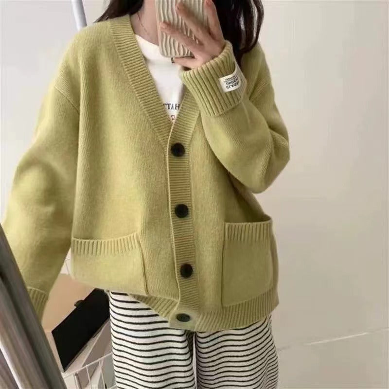 Kvindernes cardigan med en afslappet pasform og store lommer Stilla