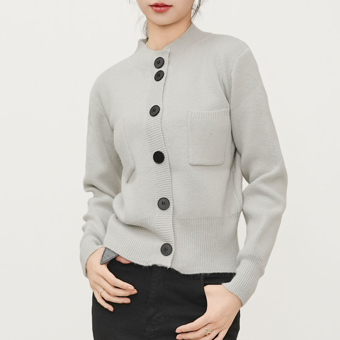 Dame klassisk knap-cardigan Stilla