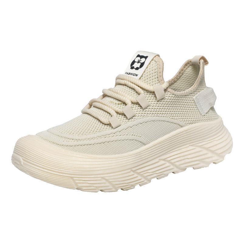 Dame lette og fleksible sneakers med åndbart overmateriale og skridsikker sål Stilla