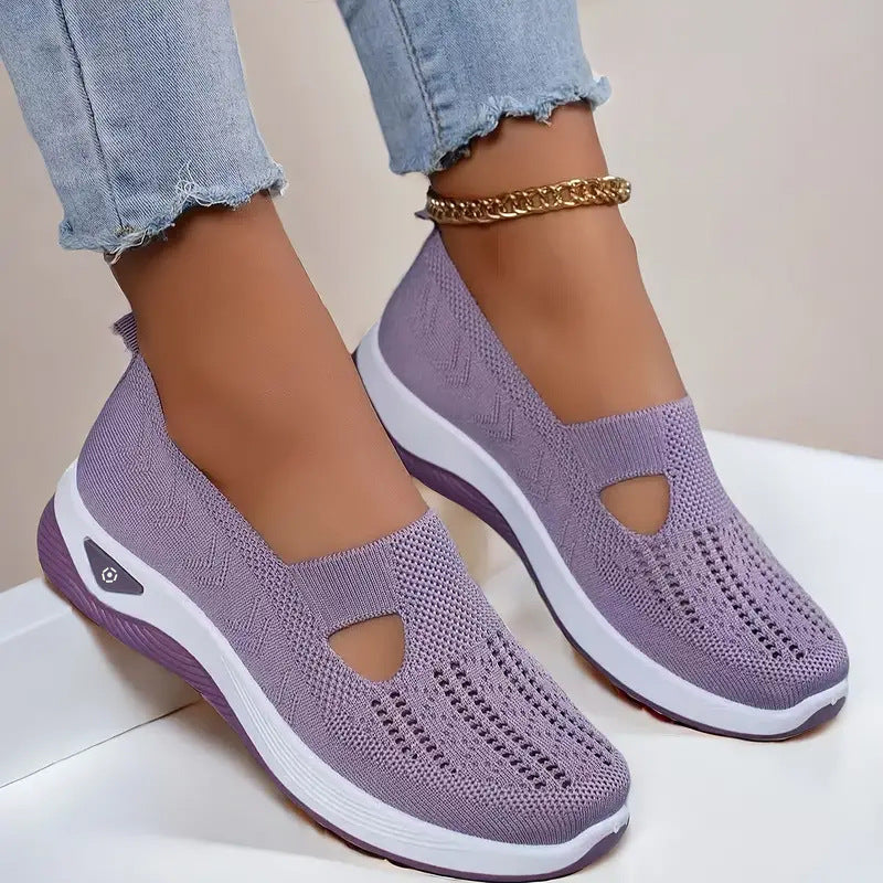 Dame Komfortable Slip-On Sneakers Stilla