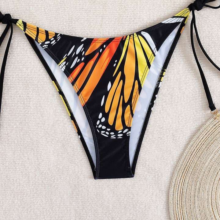 Dame triangel-bikini med justerbare stropper Skovae