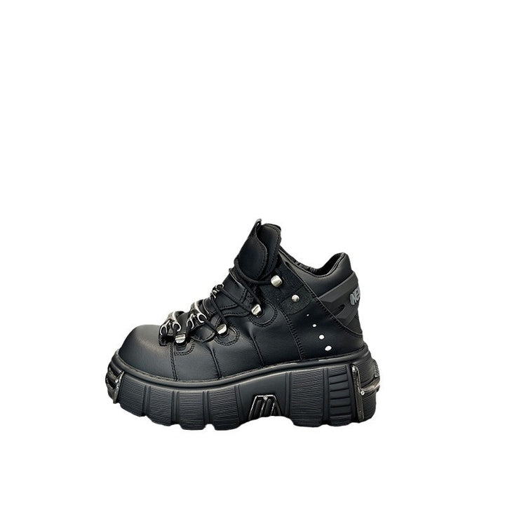 Dame Urban High-Top Sneakers med justerbar snørering og støddæmpende sål Stilla