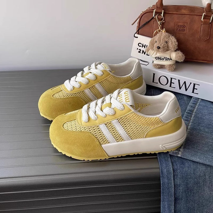 Dame Sporty Sneakers med åndbar mesh-overflade og skridsikker sål Stilla