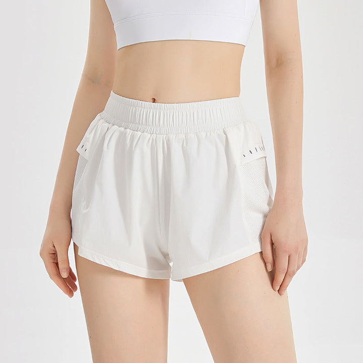 Stilla | Liv Anti Chafe Yoga Shorts Hurtør, Lommer & Mavekontrol