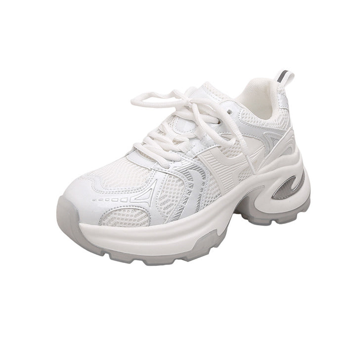Dame Sporty Chunky Sneakers med åndbart mesh-overflade og robust profil Stilla