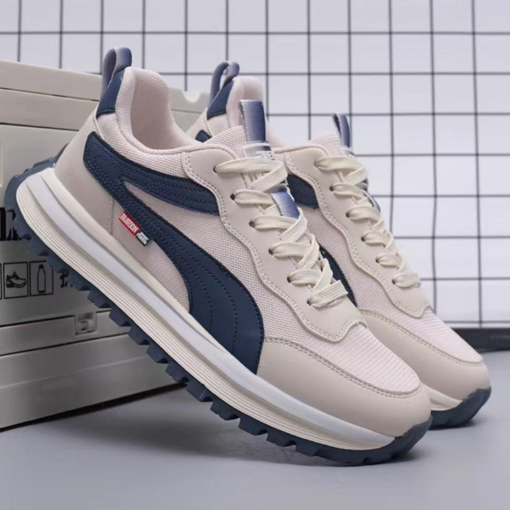 Herre løbesneaker med slidstærk overkonstruktion og innovativ dæmpningsteknologi Stilla