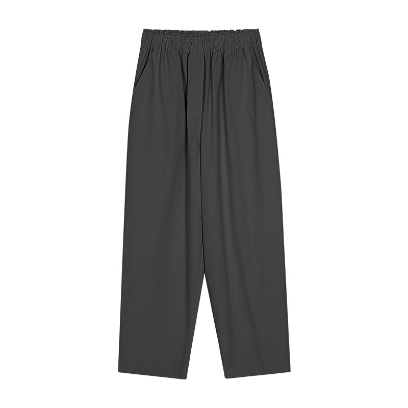 Dame elegant Palazzo-bukser med elastisk linning og sidelommer Stilla