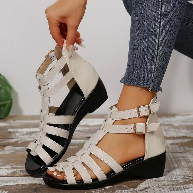Dame elegante Riemchen-sandaler med komfortabel fodsenge støtte Stilla