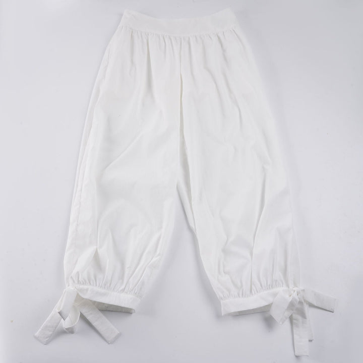 Dame lette Culotte-bukser med bindebånd Skovae