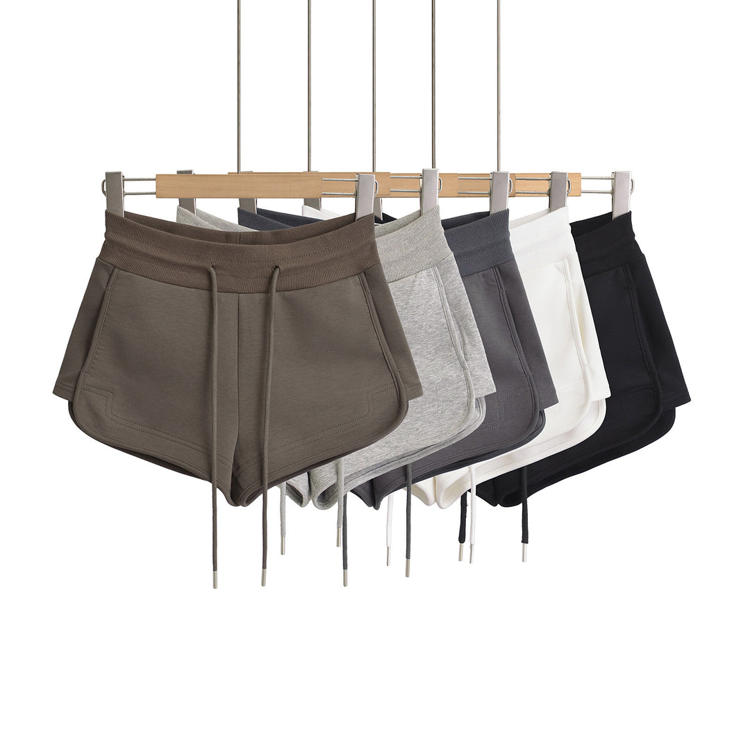Dame Sporty fritidsshorts med justerbar snøre og afslappet design Stilla