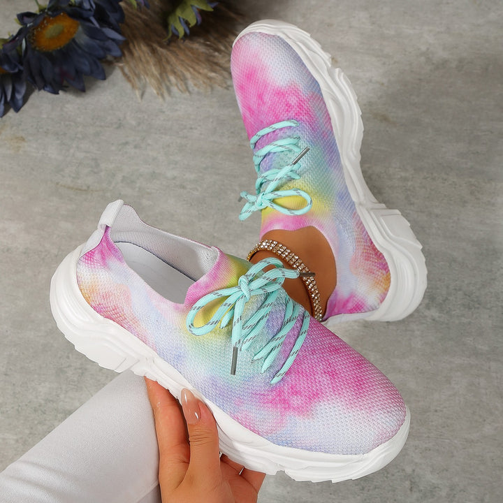 Dame Sporty Sneakers Stilla