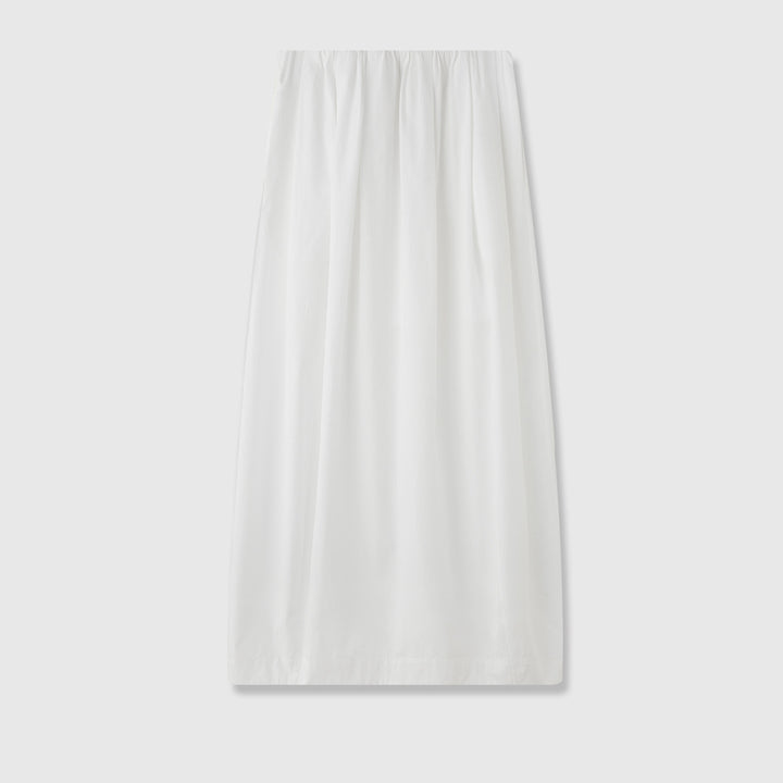 Dame Maxi-nederdel med elastisk talje og elegant fald Stilla