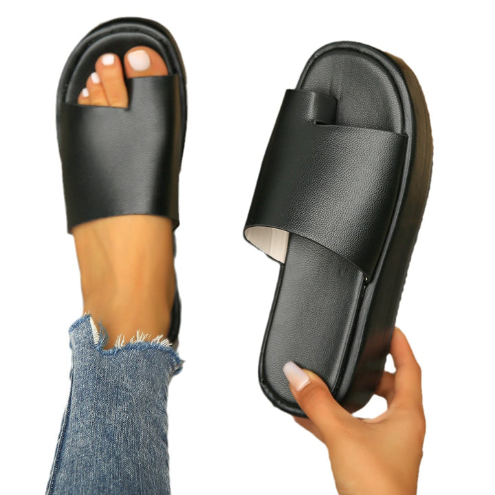 Dame fashionable plateau-sandaler med komfortabel sål Stilla