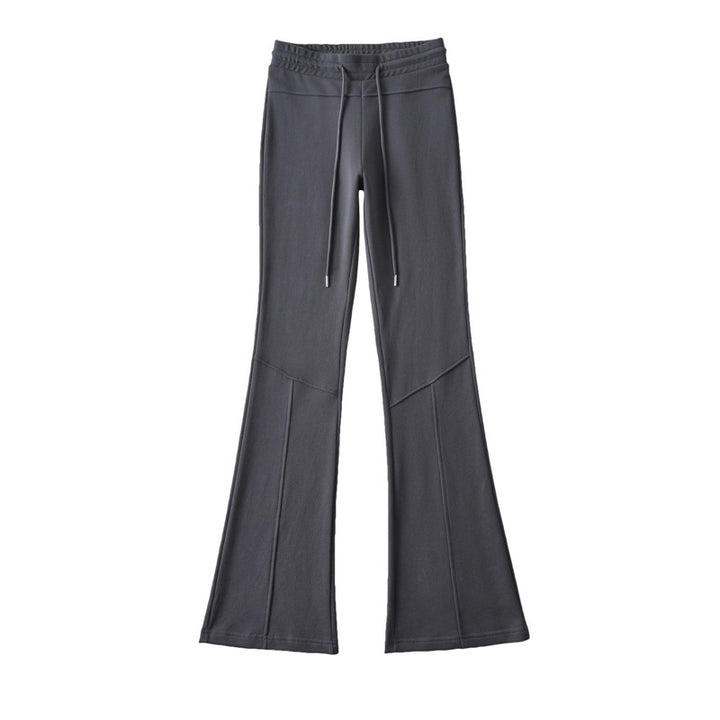 Dame trendy højtaljede flared leggings med åndbart materiale og elastisk talje Stilla