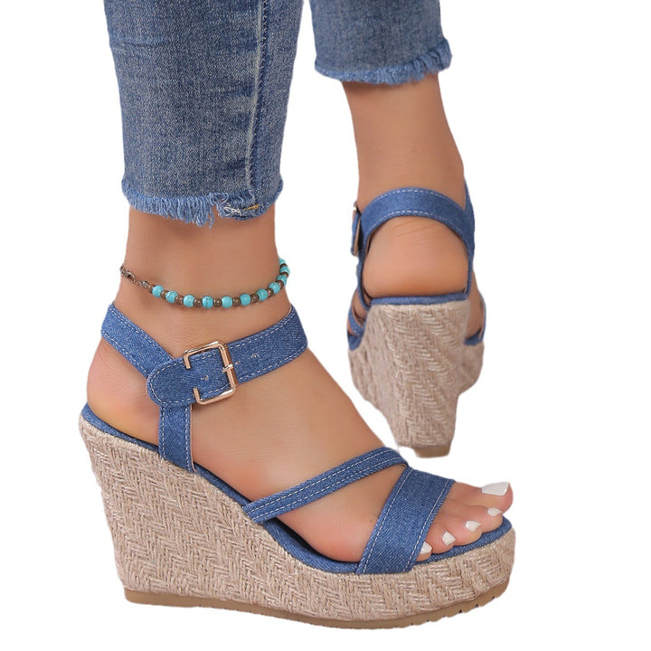 Dame kile-sandaler med elegante remme Stilla