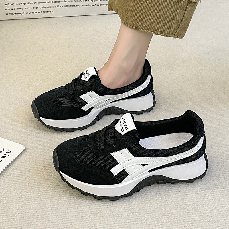 Dame Trail-Sneakers med skridsikre gummisåler og åndbart mesh-overflade Stilla