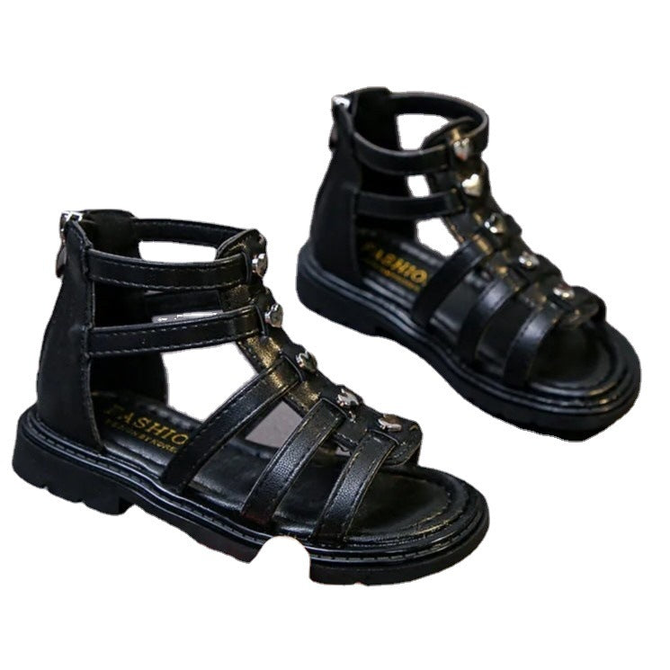 Dame Gladiator Sandaler med moderne rem-design og robust fodseng Stilla