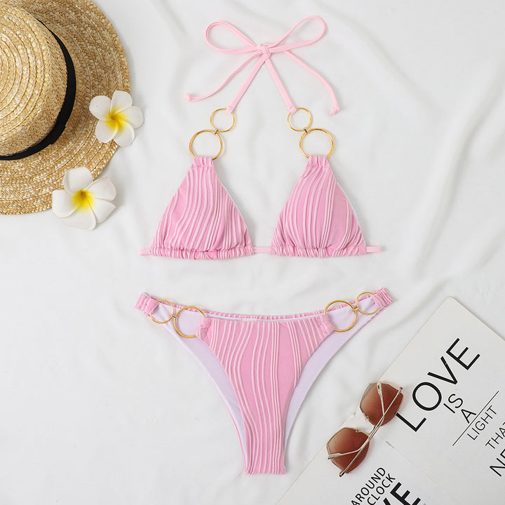 Dame bikini sæt med moderne ringe Stilla