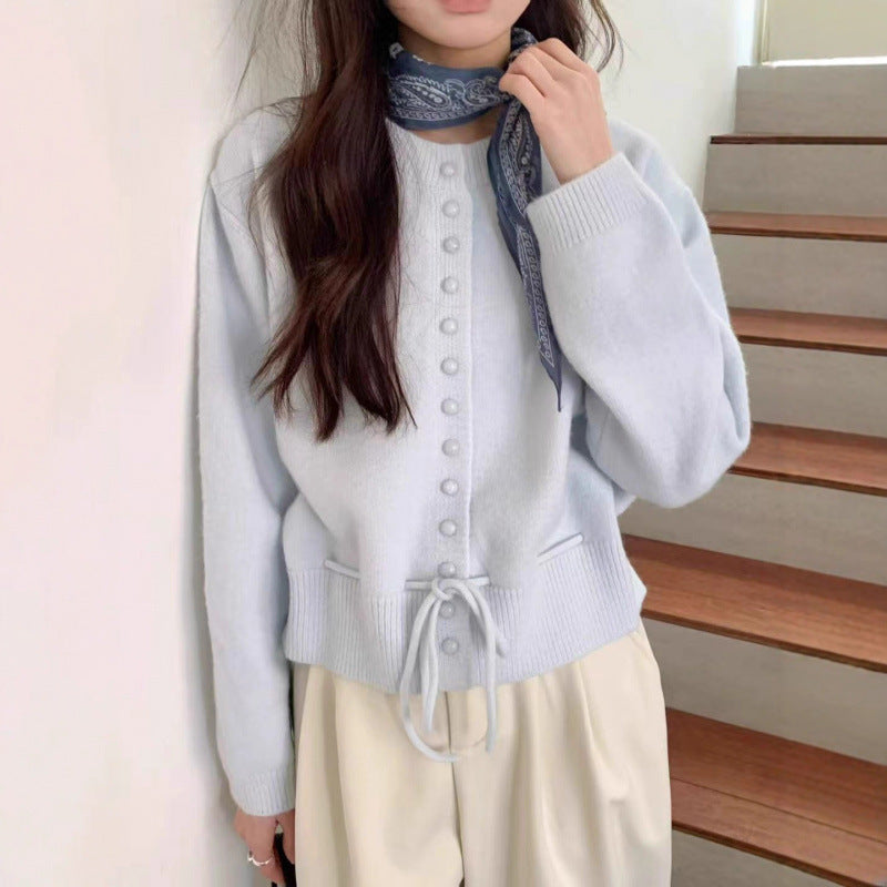 Kvinder casual cardigan med knapper Stilla