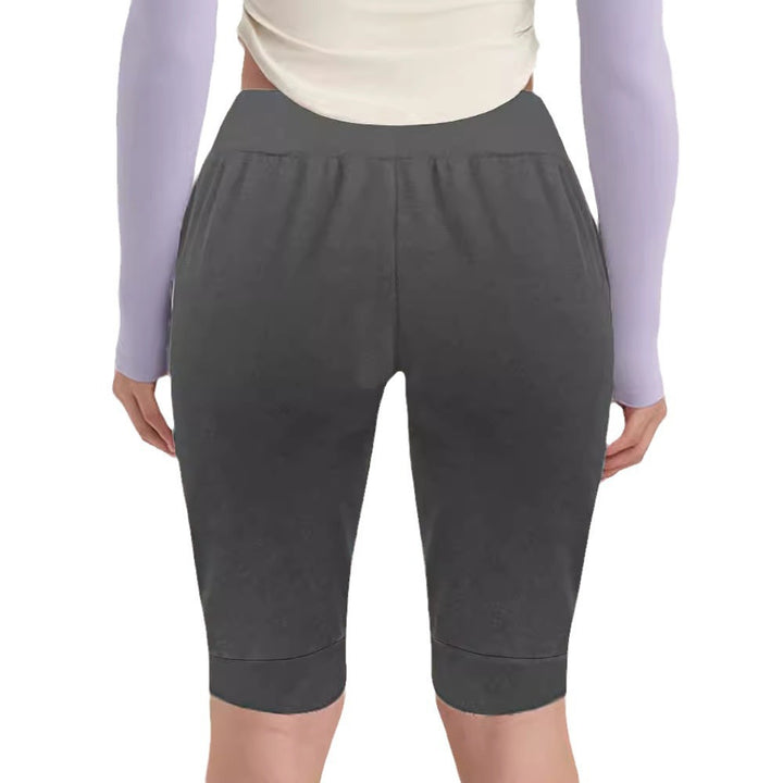 Dame hættetræningsshorts med snøre Stilla