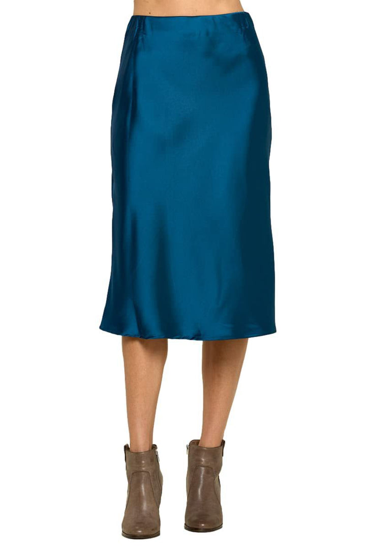 Dame satin nederdel Stilla