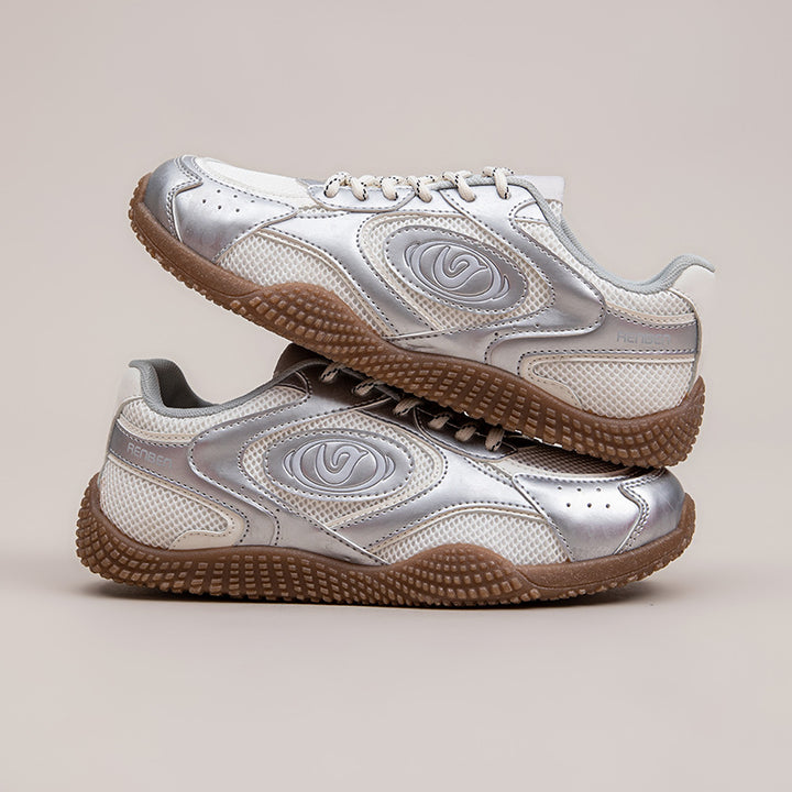 Dame Sporty Sneakers med åndbart mesh-overflade og skridsikker profilsål Stilla