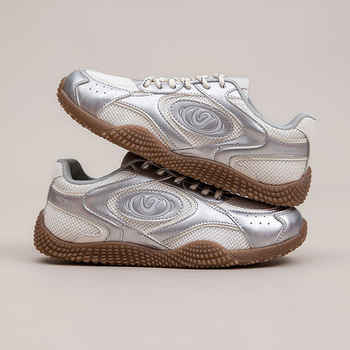 Dame Sporty Sneakers med åndbart mesh-overflade og skridsikker profilsål Stilla