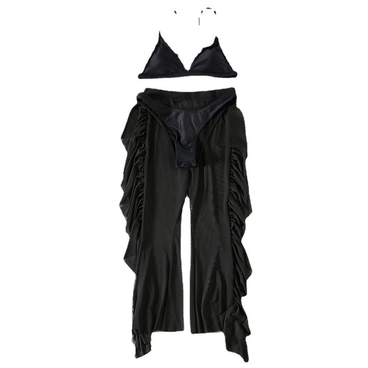 Dame bikini med elegant gennemsigtig nederdel Stilla