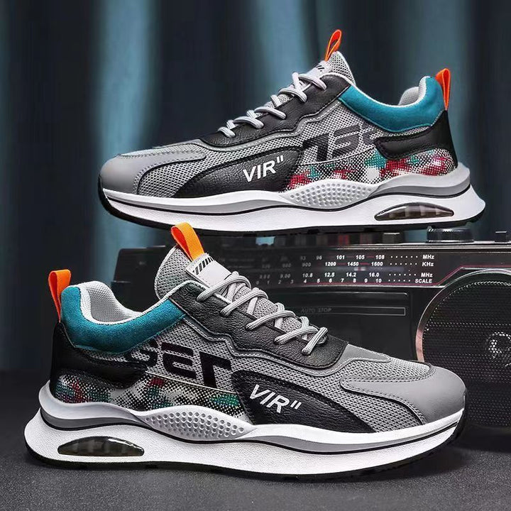 Herrer Sporty Sneakers med innovativ dæmpningsteknologi og åndbart overmateriale Stilla