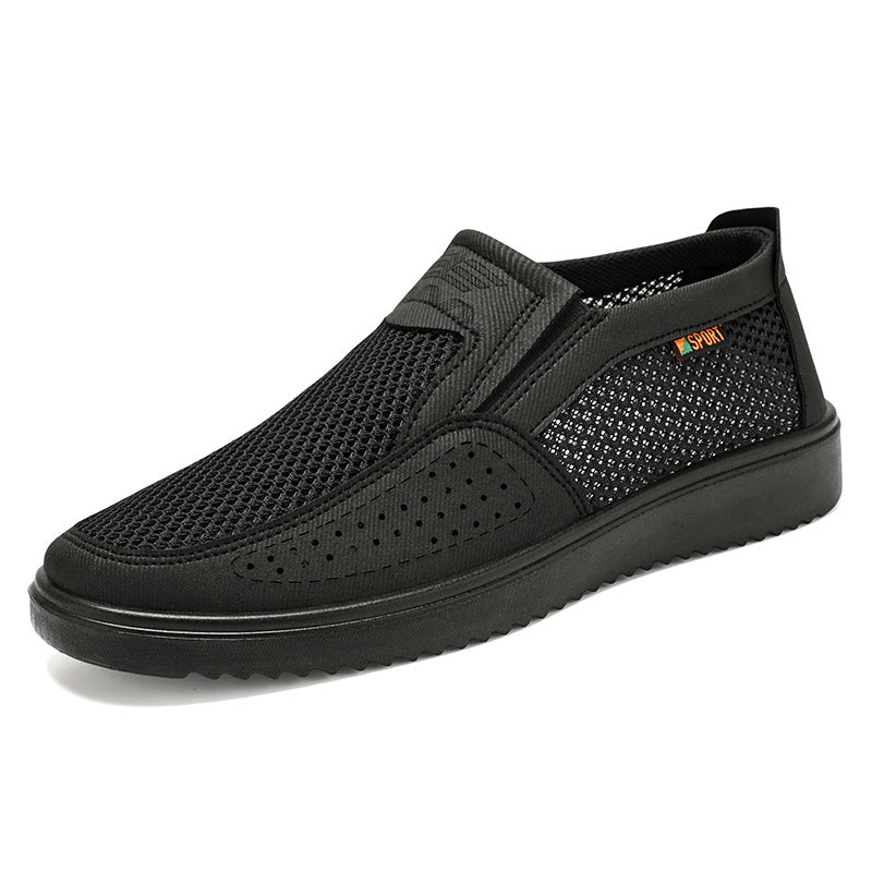 Herrer Letteste Slip-On Sneakers med åndbart Mesh-Obermateriale og dæmpende sål Stilla