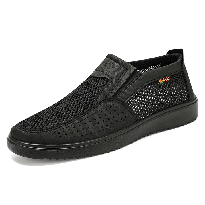 Herrer Letteste Slip-On Sneakers med åndbart Mesh-Obermateriale og dæmpende sål Stilla